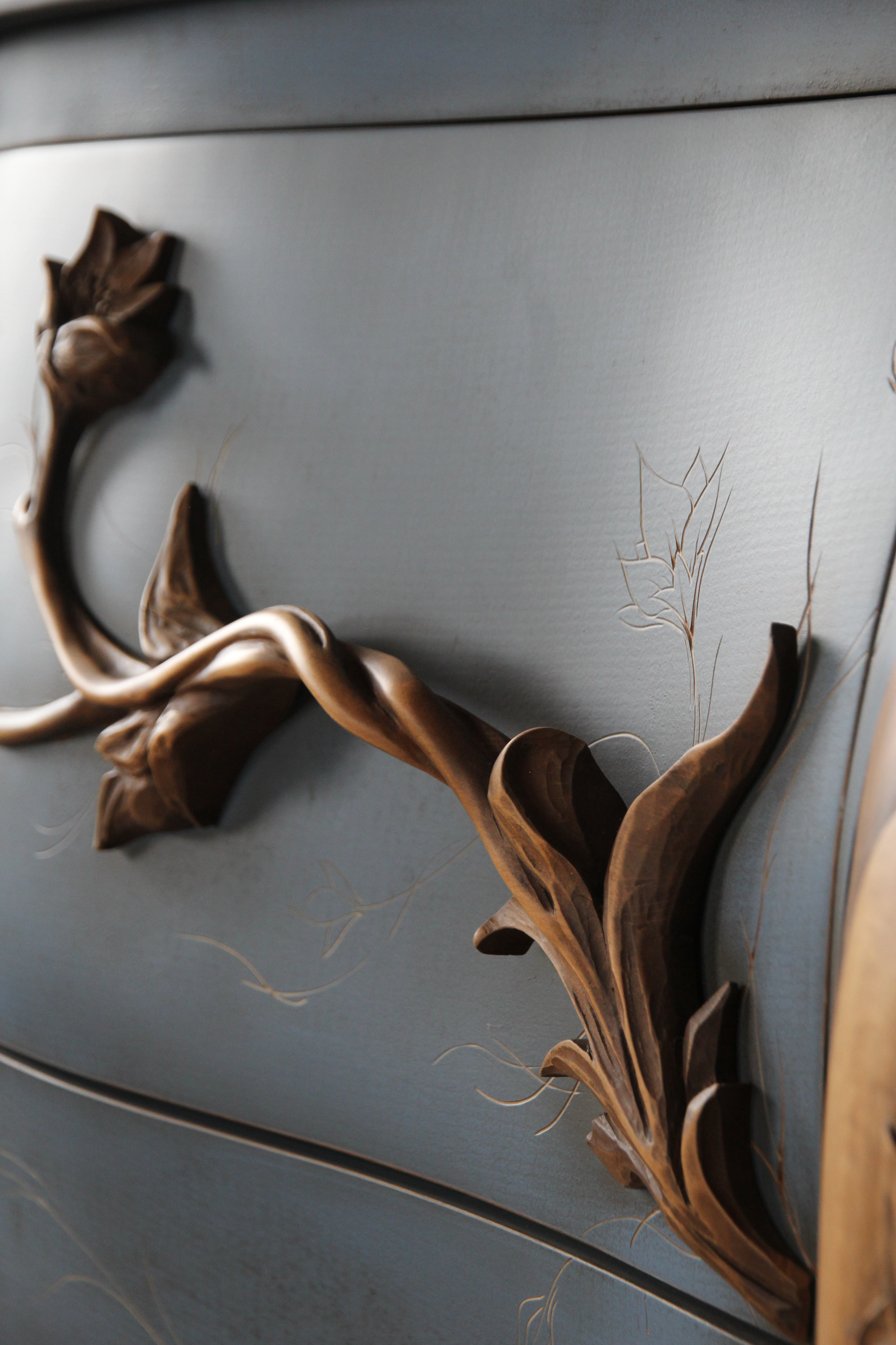 "Forest Bloom" Chest of Drawers
